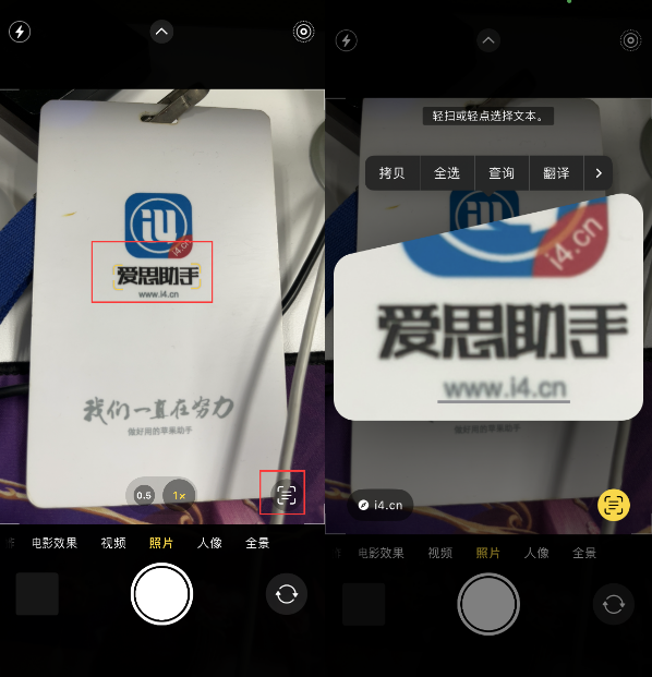 绥棱苹果手机维修分享升级iOS 16后如何通过相机翻译文本 
