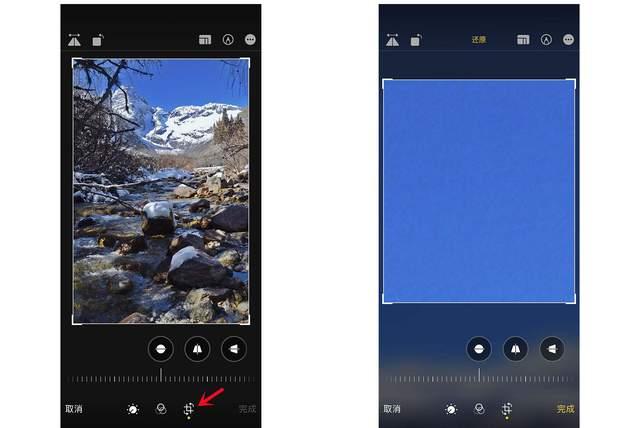 绥棱苹果手机维修分享iPhone手机如何使用裁剪功能隐藏照片 