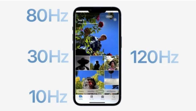 绥棱苹果14维修分享iPhone 14有高刷吗 