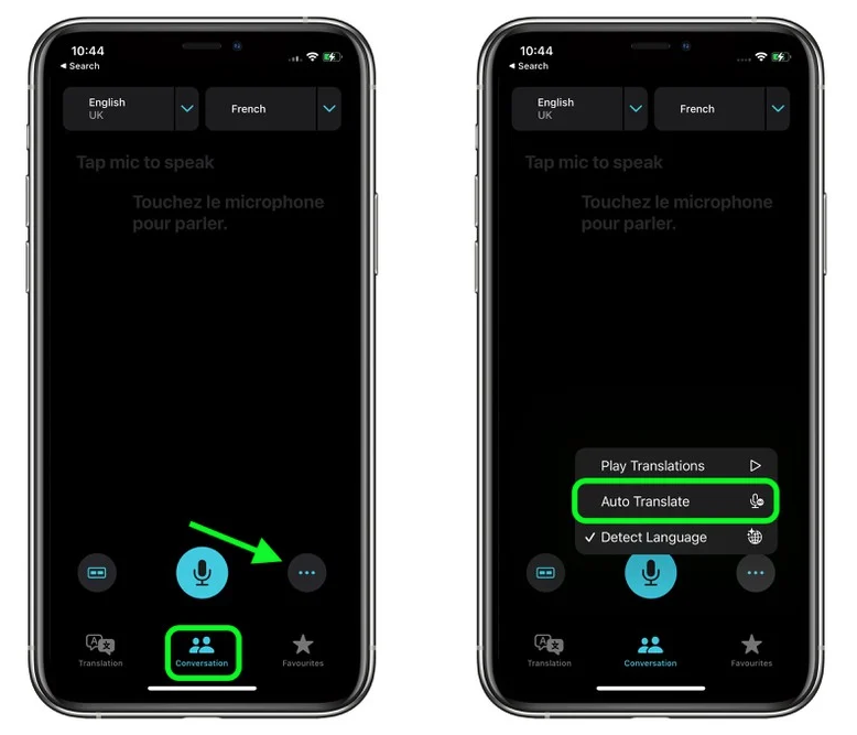 绥棱苹果手机维修分享iOS 15 “翻译” App 新改进 