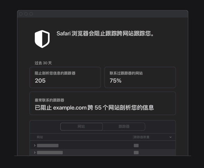 绥棱苹果手机维修分享如何在 Safari 浏览器中查看和打开隐私报告 